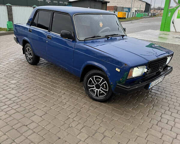 Синій ВАЗ 2107, об'ємом двигуна 1.5 л та пробігом 96 тис. км за 700 $, фото 1 на Automoto.ua
