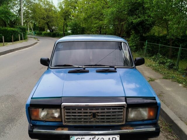 Синий ВАЗ 2107, объемом двигателя 0 л и пробегом 82 тыс. км за 550 $, фото 1 на Automoto.ua
