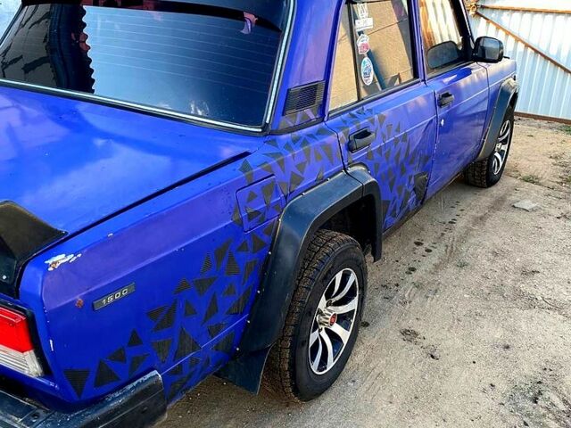 Синій ВАЗ 2107, об'ємом двигуна 1.6 л та пробігом 100 тис. км за 1300 $, фото 1 на Automoto.ua