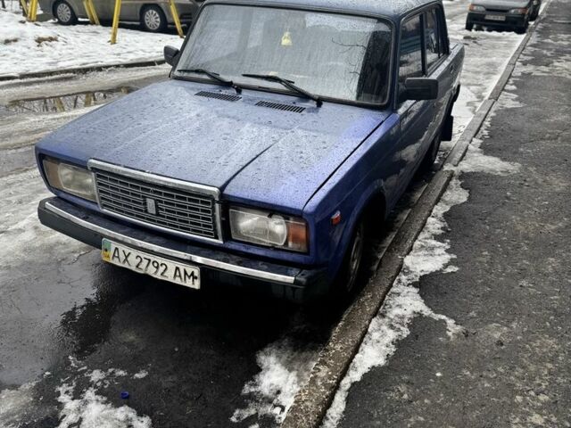 Синій ВАЗ 2107, об'ємом двигуна 0 л та пробігом 5 тис. км за 550 $, фото 1 на Automoto.ua