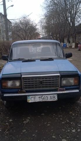 Синій ВАЗ 2107, об'ємом двигуна 1.5 л та пробігом 80 тис. км за 450 $, фото 1 на Automoto.ua