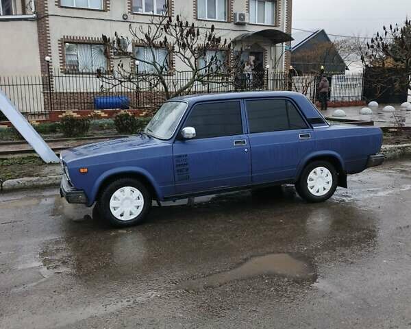Синій ВАЗ 2107, об'ємом двигуна 1.5 л та пробігом 50 тис. км за 1500 $, фото 1 на Automoto.ua