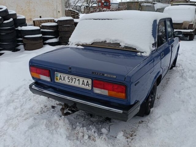 Синий ВАЗ 2107, объемом двигателя 1.5 л и пробегом 58 тыс. км за 899 $, фото 1 на Automoto.ua