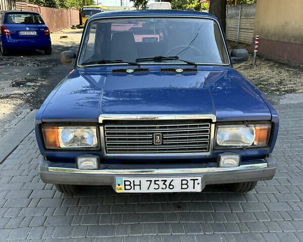 Синій ВАЗ 2107, об'ємом двигуна 1.45 л та пробігом 108 тис. км за 1400 $, фото 1 на Automoto.ua