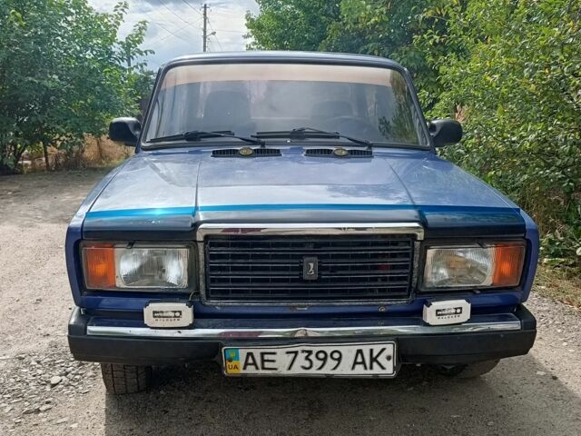 Синій ВАЗ 2107, об'ємом двигуна 1.5 л та пробігом 100 тис. км за 874 $, фото 1 на Automoto.ua