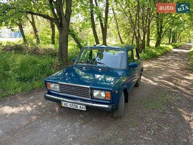 Синий ВАЗ 2107, объемом двигателя 1.5 л и пробегом 65 тыс. км за 2350 $, фото 1 на Automoto.ua