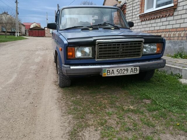 Синий ВАЗ 2107, объемом двигателя 0 л и пробегом 109 тыс. км за 1610 $, фото 1 на Automoto.ua