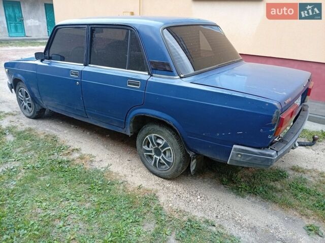 Синий ВАЗ 2107, объемом двигателя 1.45 л и пробегом 100 тыс. км за 500 $, фото 1 на Automoto.ua