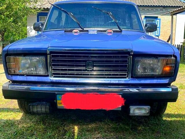 Синій ВАЗ 2107, об'ємом двигуна 1.5 л та пробігом 71 тис. км за 1500 $, фото 1 на Automoto.ua
