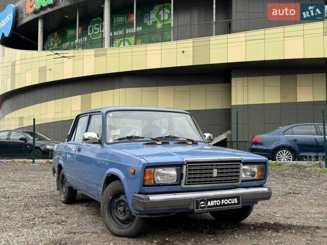 Синий ВАЗ 2107, объемом двигателя 1.45 л и пробегом 145 тыс. км за 2290 $, фото 1 на Automoto.ua