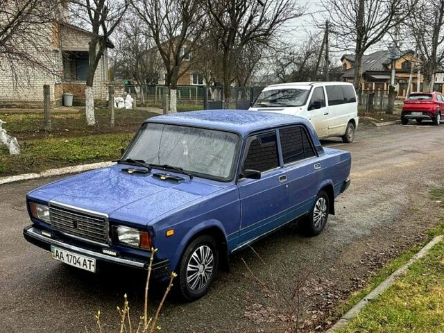 Синій ВАЗ 2107, об'ємом двигуна 1.5 л та пробігом 56 тис. км за 680 $, фото 1 на Automoto.ua