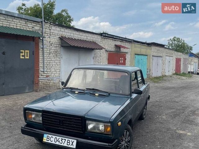 Синій ВАЗ 2107, об'ємом двигуна 1.45 л та пробігом 82 тис. км за 700 $, фото 1 на Automoto.ua