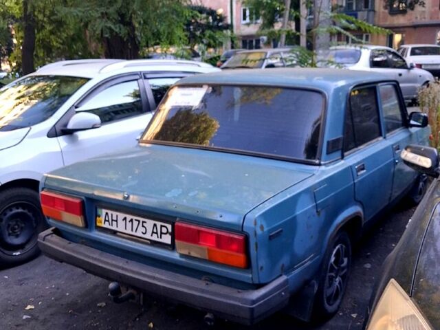 Синій ВАЗ 2107, об'ємом двигуна 1.5 л та пробігом 165 тис. км за 670 $, фото 1 на Automoto.ua