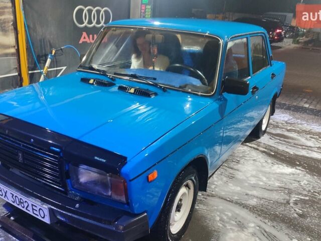 Синій ВАЗ 2107, об'ємом двигуна 1.5 л та пробігом 98 тис. км за 1177 $, фото 1 на Automoto.ua