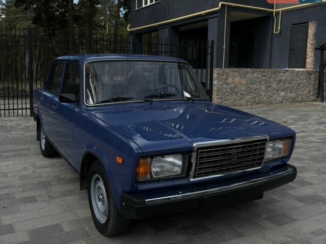 Синий ВАЗ 2107, объемом двигателя 1.45 л и пробегом 51 тыс. км за 2650 $, фото 1 на Automoto.ua