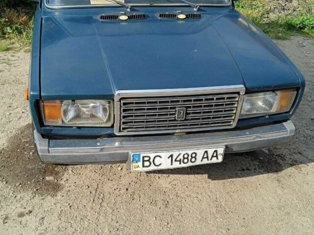 Синій ВАЗ 2107, об'ємом двигуна 1.5 л та пробігом 250 тис. км за 800 $, фото 1 на Automoto.ua