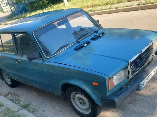 Синій ВАЗ 2107, об'ємом двигуна 1 л та пробігом 100 тис. км за 1442 $, фото 1 на Automoto.ua