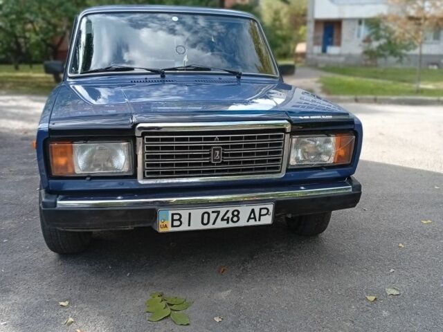 Синій ВАЗ 2107, об'ємом двигуна 1.5 л та пробігом 57 тис. км за 2250 $, фото 1 на Automoto.ua