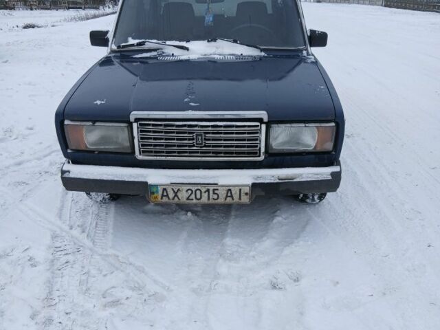 Синий ВАЗ 2107, объемом двигателя 1.5 л и пробегом 190 тыс. км за 790 $, фото 1 на Automoto.ua