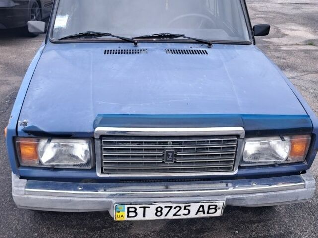 Синий ВАЗ 2107, объемом двигателя 0 л и пробегом 100 тыс. км за 601 $, фото 1 на Automoto.ua