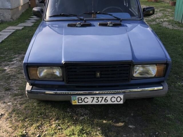 Синий ВАЗ 2107, объемом двигателя 1.5 л и пробегом 50 тыс. км за 1500 $, фото 1 на Automoto.ua