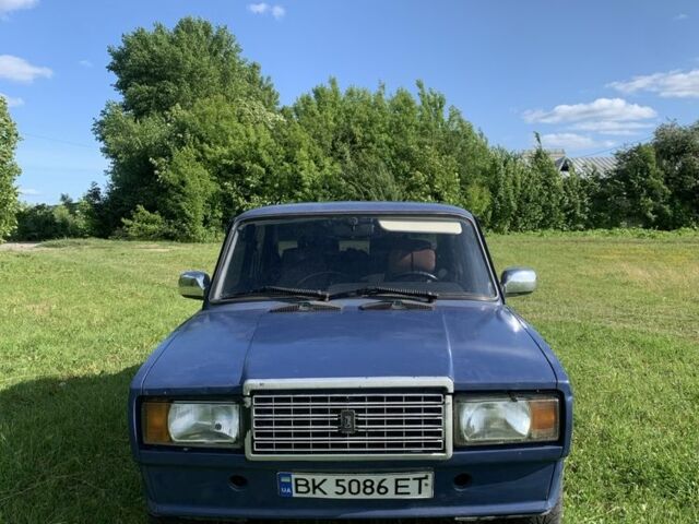 Синій ВАЗ 2107, об'ємом двигуна 1.5 л та пробігом 83 тис. км за 1650 $, фото 1 на Automoto.ua