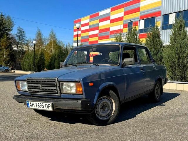 Синий ВАЗ 2107, объемом двигателя 1.5 л и пробегом 0 тыс. км за 1030 $, фото 1 на Automoto.ua