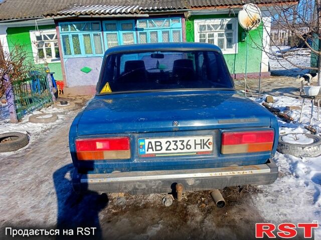 Синий ВАЗ 2107, объемом двигателя 1.5 л и пробегом 77 тыс. км за 950 $, фото 1 на Automoto.ua