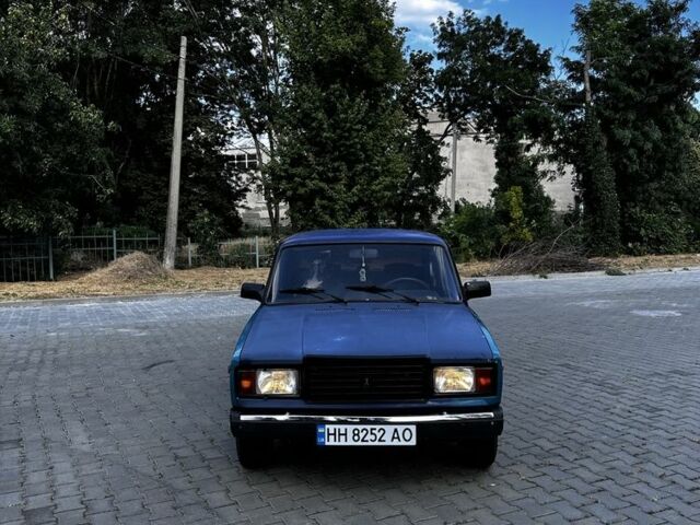 Синій ВАЗ 2107, об'ємом двигуна 1.5 л та пробігом 92 тис. км за 1601 $, фото 1 на Automoto.ua