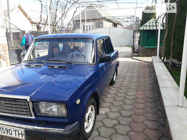 Синий ВАЗ 2107, объемом двигателя 1.5 л и пробегом 151 тыс. км за 999 $, фото 1 на Automoto.ua