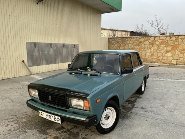 Синий ВАЗ 2107, объемом двигателя 1.5 л и пробегом 55 тыс. км за 1350 $, фото 1 на Automoto.ua