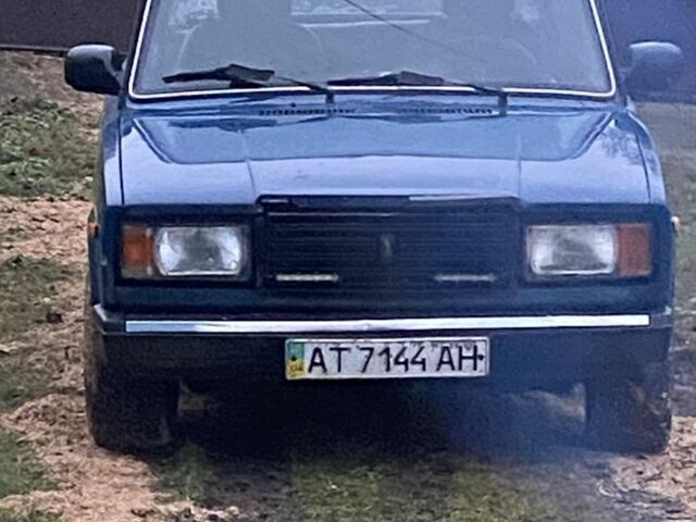 Синій ВАЗ 2107, об'ємом двигуна 6 л та пробігом 57 тис. км за 900 $, фото 1 на Automoto.ua