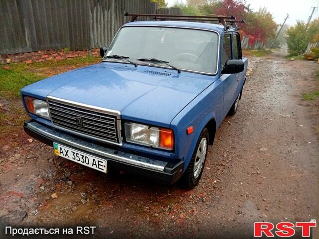 Синій ВАЗ 2107, об'ємом двигуна 1.5 л та пробігом 100 тис. км за 900 $, фото 1 на Automoto.ua
