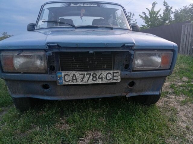 Синій ВАЗ 2107, об'ємом двигуна 1.5 л та пробігом 1000 тис. км за 453 $, фото 1 на Automoto.ua