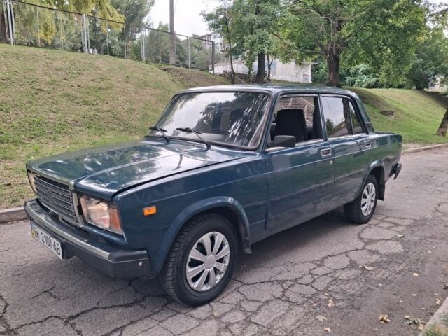 Синий ВАЗ 2107, объемом двигателя 1.5 л и пробегом 123 тыс. км за 850 $, фото 1 на Automoto.ua