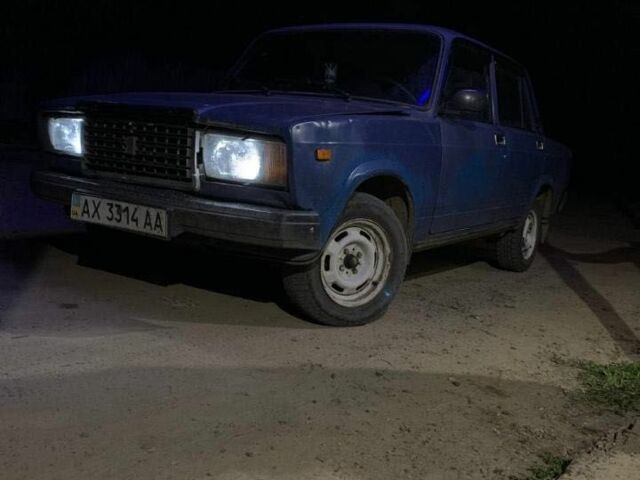 Синій ВАЗ 2107, об'ємом двигуна 1.5 л та пробігом 3 тис. км за 570 $, фото 1 на Automoto.ua