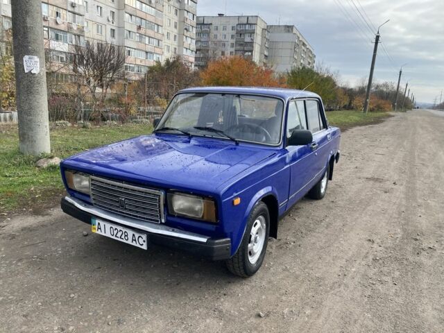 Синий ВАЗ 2107, объемом двигателя 0 л и пробегом 200 тыс. км за 643 $, фото 1 на Automoto.ua