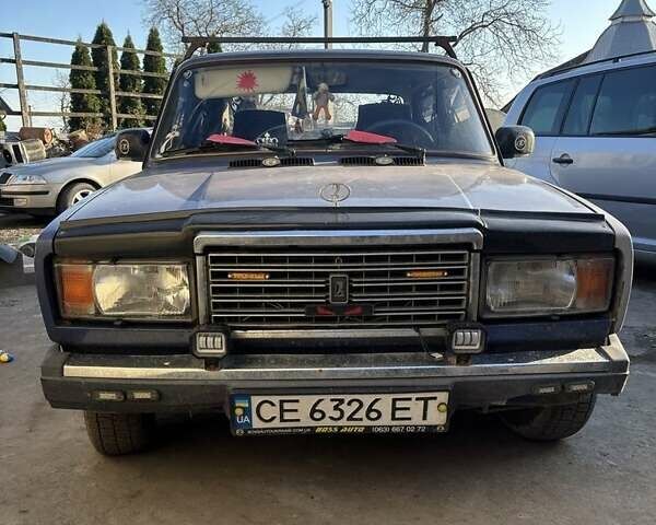 Синий ВАЗ 2107, объемом двигателя 1.5 л и пробегом 91 тыс. км за 1250 $, фото 1 на Automoto.ua