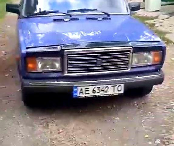 Синий ВАЗ 2107, объемом двигателя 1.5 л и пробегом 40 тыс. км за 1300 $, фото 1 на Automoto.ua