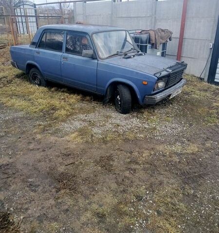 Синий ВАЗ 2107, объемом двигателя 1.45 л и пробегом 80 тыс. км за 2500 $, фото 1 на Automoto.ua