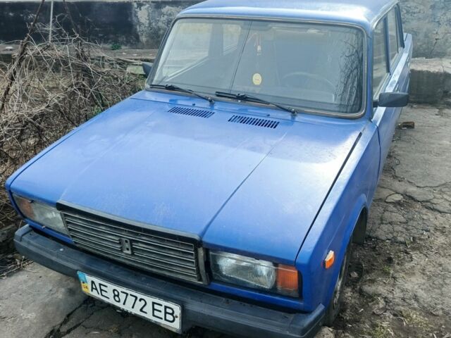 Синій ВАЗ 2107, об'ємом двигуна 1 л та пробігом 99 тис. км за 407 $, фото 1 на Automoto.ua