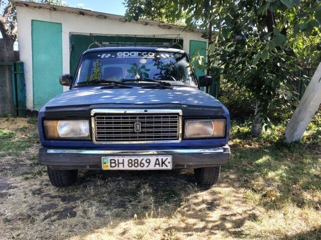 Синий ВАЗ 2107, объемом двигателя 1.5 л и пробегом 99 тыс. км за 895 $, фото 1 на Automoto.ua