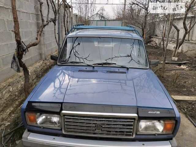 Синий ВАЗ 2107, объемом двигателя 1.5 л и пробегом 40 тыс. км за 1100 $, фото 1 на Automoto.ua