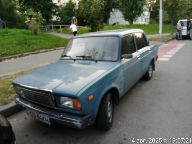 Синій ВАЗ 2107, об'ємом двигуна 1.5 л та пробігом 54 тис. км за 595 $, фото 1 на Automoto.ua