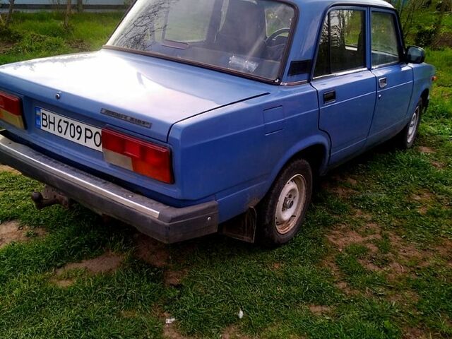 Синий ВАЗ 2107, объемом двигателя 1.5 л и пробегом 0 тыс. км за 1150 $, фото 1 на Automoto.ua