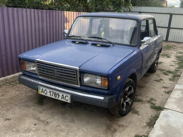 Синій ВАЗ 2107, об'ємом двигуна 1.3 л та пробігом 90 тис. км за 895 $, фото 1 на Automoto.ua