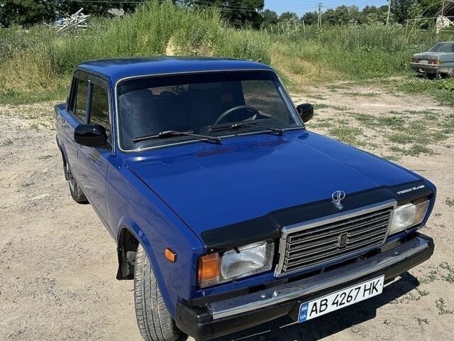 Синий ВАЗ 2107, объемом двигателя 1.5 л и пробегом 84 тыс. км за 1608 $, фото 1 на Automoto.ua