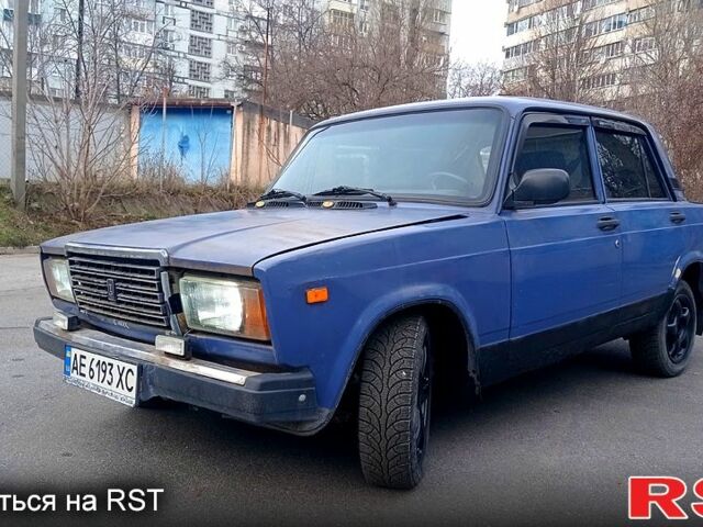 Синій ВАЗ 2107, об'ємом двигуна 1.5 л та пробігом 123 тис. км за 650 $, фото 1 на Automoto.ua