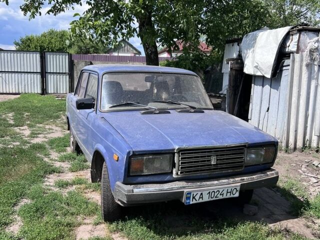 Синий ВАЗ 2107, объемом двигателя 1.5 л и пробегом 30 тыс. км за 526 $, фото 1 на Automoto.ua