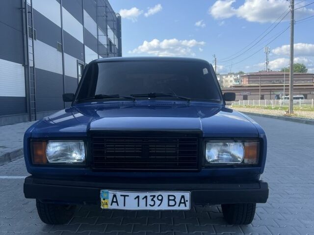 Синий ВАЗ 2107, объемом двигателя 1.5 л и пробегом 75 тыс. км за 1650 $, фото 1 на Automoto.ua